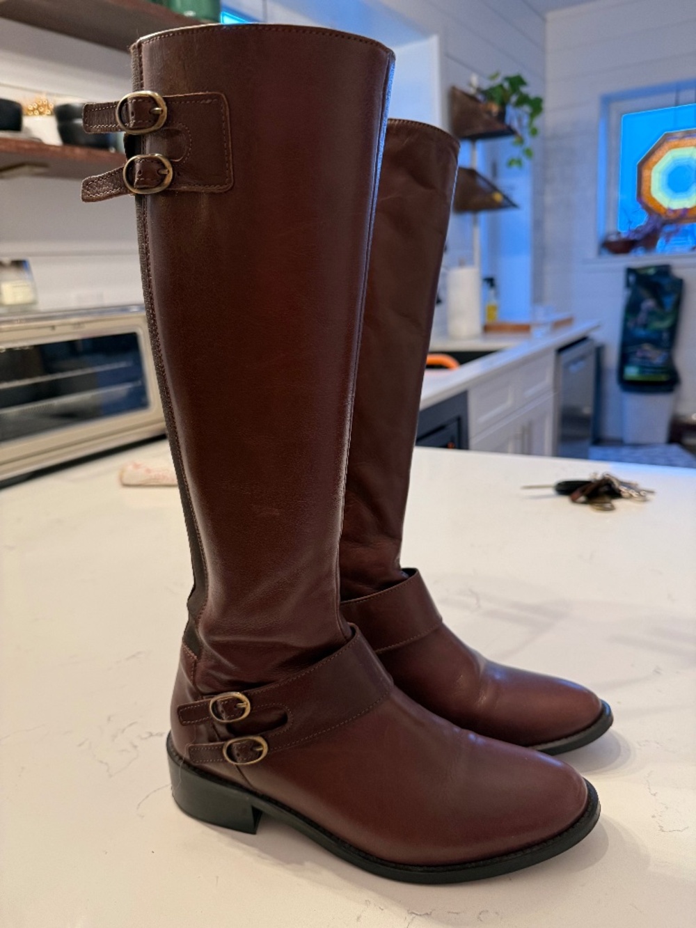 Davos Gomma Leather Boots Size EU 35